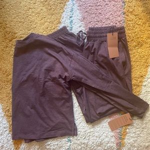 NWT Girlfriend Collective Reset Tee and Jogger